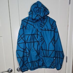 FREE with Purchase REEBOK Geometric Windbreaker Jacket
